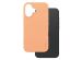 PanzerGlass CARE Fashion Back Cover MagSafe für das iPhone 16 - Peachy