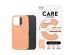 PanzerGlass CARE Fashion Back Cover MagSafe für das iPhone 16 Pro - Peachy