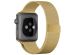 WiWu Milanaise-Armband für die Apple Watch Series 1-10 / SE / Ultra (2) - 42/44/45/46/49 mm - Gold