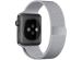 WiWu Milanaise-Armband für die Apple Watch Series 1-10 / SE / Ultra (2) - 42/44/45/46/49 mm - Silber