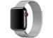 WiWu Milanaise-Armband für die Apple Watch Series 1-10 / SE / Ultra (2) - 42/44/45/46/49 mm - Silber