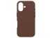 OtterBox Symmetry Cactus Leder Back Cover MagSafe für das iPhone 16 - Rich Adobe Brown