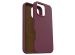 OtterBox Symmetry Cactus Leder Back Cover MagSafe für das iPhone 16 Pro Max - Maroon Bells