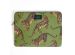 Wouf Laptop Hülle 15-16 Zoll - Laptop Sleeve - Daily Olive Leopard