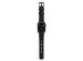 Nomad Modernes Lederarmband für die Apple Watch Series 1-10 / SE / Ultra (2) - 42/44/45/46/49 mm - Schwarz/Schwarz