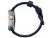 Nomad Robustes Armband FKM für die Apple Watch Series 1-10 / SE / Ultra (2) - 42/44/45/46/49 mm - Schwarz/Blau