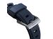 Nomad Robustes Armband FKM für die Apple Watch Series 1-10 / SE / Ultra (2) - 42/44/45/46/49 mm - Silber/Blau