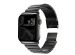 Nomad Magnetisches Stahlgliederarmband für die Apple Watch Series 1-10 / SE / Ultra (2) - 42/44/45/46/49 mm - Graphit