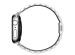 Nomad Magnetisches Stahlgliederarmband für die Apple Watch Series 1-10 / SE / Ultra (2) - 42/44/45/46/49 mm - Silber