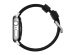 Nomad Active Pro Band für die Apple Watch Series 1-10 / SE / Ultra (2) - 42/44/45/46/49 mm - Schwarz/Silber