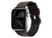 Nomad Active Pro Band für die Apple Watch Series 1-10 / SE / Ultra (2) - 42/44/45/46/49 mm - Braun/Silber