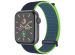 imoshion Nylon-Armband⁺ für die Apple Watch Series 1-9 / SE - 38/40/41 mm / Series 10 - 42 mm - Lime