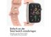 imoshion Silikonband⁺ für die Apple Watch Series 1-9 / SE - 38/40/41 mm / Series 10 - 42 mm - Vintage Rose - Größe S/M