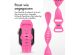 imoshion Silikonband⁺ für die Apple Watch Series 1-9 / SE - 38/40/41 mm / Series 10 - 42 mm - Barbie Pink - Größe S/M