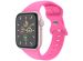 imoshion Silikonband⁺ für die Apple Watch Series 1-9 / SE - 38/40/41 mm / Series 10 - 42 mm - Barbie Pink - Größe S/M