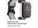 imoshion Sportarmband⁺ für die Apple Watch Series 1-9 / SE - 38/40/41 mm / Series 10 - 42 mm - Größe M/L - Black Rainbow