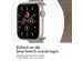 imoshion Mailändische Magnetarmband für die Apple Watch Series 1-10 / SE / Ultra (2) - 42/44/45/46/49 mm - Größe M - Starlight