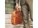 The Chesterfield Brand Seth Laptoptasche 15-15.6 Zoll - Echtes Leder - Cognac