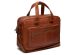 The Chesterfield Brand Singapore Laptoptasche 15-15.6 Zoll - Echtes Leder - Cognac