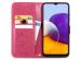 imoshion Kleeblumen Klapphülle Samsung Galaxy A22 (5G) - Fuchsia