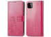 imoshion Kleeblumen Klapphülle Samsung Galaxy A22 (5G) - Fuchsia