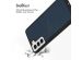 Accezz Premium Leather Card Slot Back Cover für das Samsung Galaxy S21 - Dunkelblau