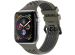 imoshion Silikonsportarmband Buckle für das Apple Watch Series 1-9 / SE - 38/40/41 mm / Series 10 - 42 mm - Grün / Schwarz