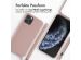 imoshion Silikonhülle mit Band für das iPhone 11 Pro - Sand Pink