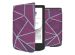 imoshion Design Slim Soft Case Sleepcover für das Pocketbook Verse / Verse Pro / Vivlio Light / Light HD - Bordeaux Graphic