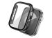 imoshion Full Cover glänzendes Hard Case für die Apple Watch Series 4 / 5 / 6 / SE – 40 mm – Schwarz