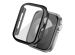 imoshion Full Cover glänzendes Hard Case für die Apple Watch Series 4 / 5 / 6 / SE – 44 mm – Schwarz