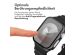 imoshion Full Cover glänzendes Hard Case für die Apple Watch Series 7 / 8 / 9 – 45 mm – Schwarz