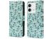 imoshion Design Klapphülle für das Xiaomi Redmi Note 13 (5G) - Blue Flowers