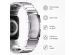 Accezz Glänzendes Titanstahlarmband für die Apple Watch Series 1–9 / SE / Ultra (2) – 42/44/45/49 mm – Silber