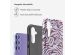 Selencia Vivid Back Cover für das Samsung Galaxy S23 FE - Trippy Swirl Dark Rose