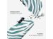 Selencia Vivid Back Cover für das Samsung Galaxy S23 FE - Colorful Zebra Pine Blue