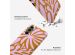 Selencia Vivid Back Cover für das Samsung Galaxy S23 FE - Modern Bloom Pink