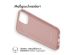 imoshion Color TPU Hülle für das iPhone 15 - Dusty Pink