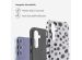 Selencia Vivid Back Cover für das Samsung Galaxy S23 FE - Trendy Leopard