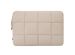 Selencia Puffy Laptop Hülle 15-16 Zoll - Laptop Sleeve - Beige