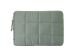 Selencia Puffy Laptop Hülle 15-16 Zoll - Laptop Sleeve - Sage Green