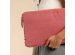 Selencia Cord Laptop Hülle 15-16 Zoll - Laptop Sleeve - Old Pink