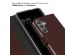 Selencia Echtleder Klapphülle für das Samsung Galaxy S24 - Braun