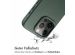 Accezz MagSafe Leather Backcover für das iPhone 15 Pro - Cedar Green