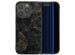 iMoshion Design Hülle für das iPhone 15 Pro - Black Marble