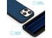 iMoshion Entfernbare 2-1 Luxus Klapphülle für das iPhone 15 Pro - Blau