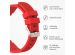 imoshion Flexibles Silikonarmband – Universeller 20-mm-Anschluss – Rot