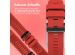 imoshion QuickFit® Silikonarmband - 22 mm Garmin Watch Anschluss - Rot