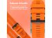 imoshion QuickFit® Silikonarmband - 26 mm Garmin Watch Anschluss - Orange