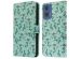 imoshion Design Klapphülle für das Motorola Moto G04 / G24 - Blue Flowers